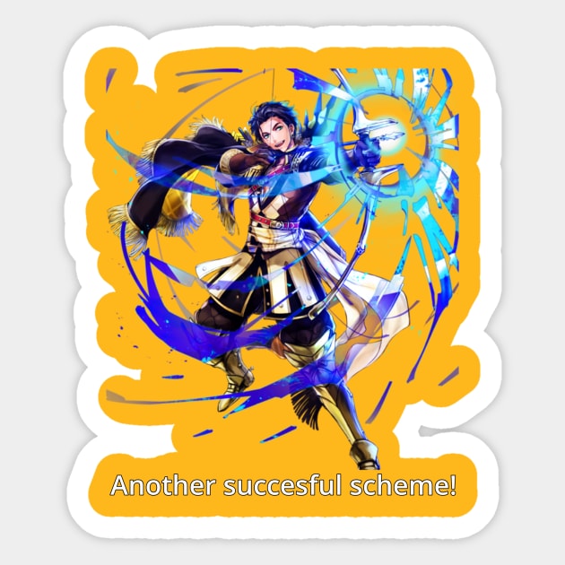 Brave Claude Sticker by Ven's Designs